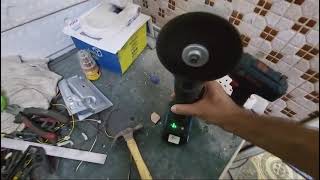 BLDC Cordless Angle grinder [upl. by Rutledge]