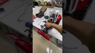 DIY servo control snow blade for 18 LT4 tractor [upl. by Aihsela]