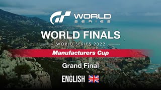 GT World Series 2022  World Finals  Manufacturers Cup  Grand Final ENGLISH [upl. by Ayotyal794]