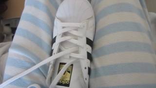 Como poner cordones a Adidas Superstar [upl. by Bundy]