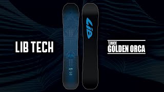 20232024 GOLDEN ORCA  LIB TECH SNOWBOARD [upl. by An]