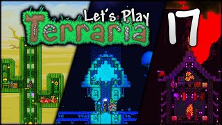 Terraria PYLON Base Ideas  Let’s Play Terraria 143 Ep17 [upl. by Eurydice]