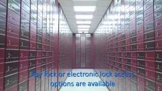 SafeStore 2000C Safe deposit lockers for storage of valuables [upl. by Notanhoj]