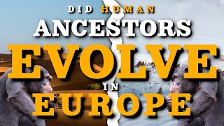 New Study Claims Human Ancestors May Have Evolved In Europe Not Africa [upl. by Anitrak]