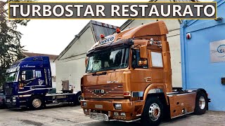 Iveco Turbostar 19048 V8 sound al minimo [upl. by Leunamne]