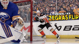 How to ZEGRAS FLIP in NHL 23 EASY TUTORIAL [upl. by Ellord]