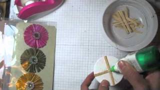 DIYEasy to make Raffia flower tutorial by SaCrafters [upl. by Ready430]