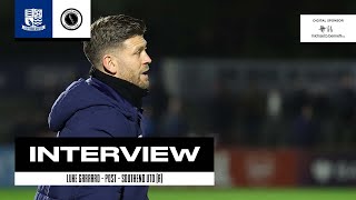 INTERVIEW  Luke Garrard post  Southend Utd A 1st April 2024 [upl. by Yaral]