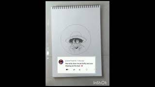 Drawing Luffys profile picture shorts youtubeshorts anime drawing onepiece viralvideo viral [upl. by Rodi]