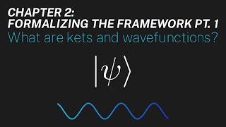 Ch 2 What are kets and wavefunctions  Maths of Quantum Mechanics [upl. by Ynohtnaluap]