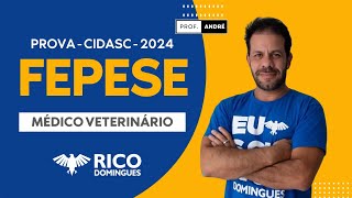 Prova Comentada RLM  CIDASC 2024  Médico Veterinário [upl. by Hajan91]