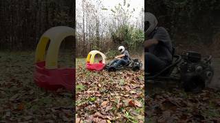 Go Kart Little Tyke Durability Test [upl. by Eilema429]