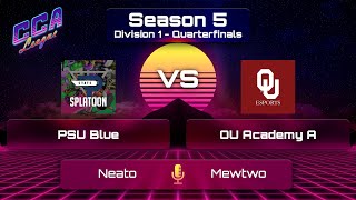 Div 1 Quarterfinals PSU Blue vs OU Academy A  CCA League S5 [upl. by Okika226]