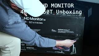 LG 32 inch 4K Monitor Unboxing amp Setup  LG32UK50T unboxing [upl. by Rednav]