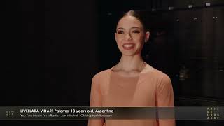 Paloma LIVELLARA VIDART 317 – Prix de Lausanne 2024 – Contemporary [upl. by Eilyac]