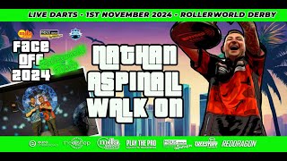 Nathan Aspinall Epic walk on in Derby [upl. by Ailahtan]