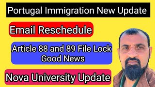 Portugal immigration new update  Portugal Immigration New Updates  travelwithrafique [upl. by Bust]