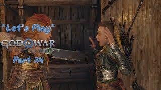 quotLets Playquot God Of War Ragnarök PC Part 34  Asgardian Bonding Experience [upl. by Dnalyag]