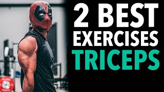 How to Train Your Triceps  2 BEST EXERCISES to Build Big Arms [upl. by Atekehs]