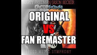 Comparison Cacophony Speed Metal Symphony  Original vs Fan Remaster [upl. by Cybil]