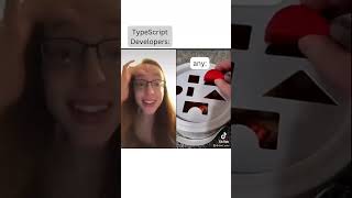 when a TypeScript developer uses any [upl. by Riane]