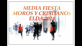 MEDIA FIESTA ELDA MOROS Y CRISTIANOS [upl. by Esej]