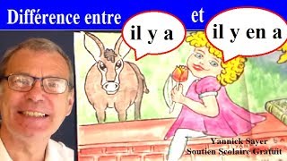 Différence entre il y a et il y en a  ce1 ce2 cm1 cm2 fle [upl. by Moitoso66]