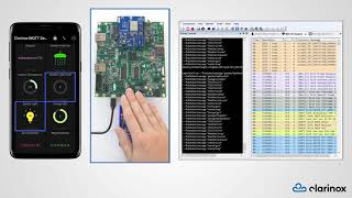 ClarinoxBlue and ClarinoxWiFi Democratisation of wireless protocols on NXP iMX RT1170 [upl. by Tatianas769]