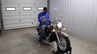 2006 Honda Shadow with Vance and Hines Pro Pipe [upl. by Femi]