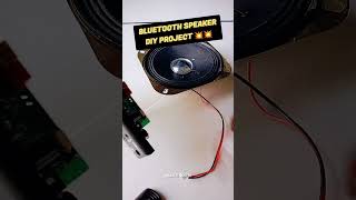 Bluetooth speaker DIY project 🥵😱 bluetoothspeaker diy project [upl. by Eniac]