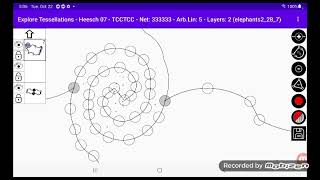 Explore Tessellations  Elephants Heesch 07 TCCTCC [upl. by Anassor]