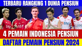 WOW PARA PEMAIN TOP DUNIA PENSIUN‼️Daftar Lengkap Pemain Top Dunia Pensiun di tahun 2024 [upl. by Ronna392]