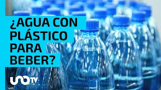 El agua embotellada contiene miles de pedacitos de plástico estudio [upl. by Nosahc]