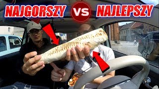 TEST NAJGORSZY VS NAJLEPSZY KEBAB WĄBRZEŹNO [upl. by Emmott]