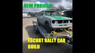 NEW BUILD PROJECT  MK2 Escort Rally Car Part 1 [upl. by Nilla958]