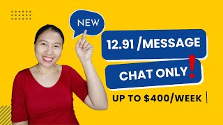 Get Paid Php 1291 Per Message As A Phone Chat Agent With No Experience Needed  Sincerely Cath [upl. by Yelnik]