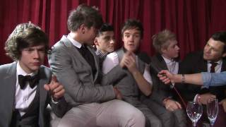 One Direction Interview  The Brit Awards 2012 [upl. by Asaert]