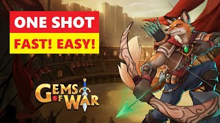 Gems of War SPIRITWALKER Class Trial Fast Fun Team Best Guide and Strategy [upl. by Tivad]