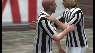 pes 6 gameplay telecronaca piccinini audio in ritardo [upl. by Etty]