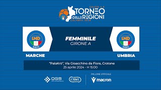 TDR Calcio a 5  MarcheUmbria Femminile [upl. by Droffilc]