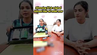 slimming kit amp original adivasi hair oil ordernow  payal malik  kritika malik  Armaan malik [upl. by Keelin]