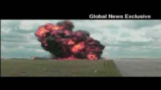 CF18 Plane Crashes at Lethbridge Airport [upl. by Assilanna]