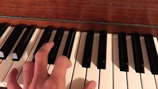 Sandstorm  Mereba easy piano tutorial [upl. by Safko]