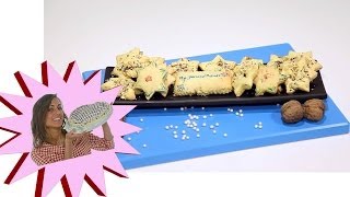 Biscotti  Stelline di Natale con Noci Senza Burro  Le Ricette di Alice [upl. by Nnylireg]