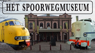 Het Spoorwegmuseum Utrecht  Dutch Railway Museum [upl. by Atig945]