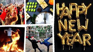 New Years Eve Traditions Around The World [upl. by Theran]