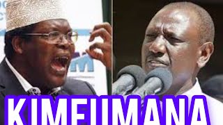 MIGUNA MIGUNA SENDS A STRONG WARNING TO RUTO🔥🔥😭😭 [upl. by Fiorenze886]