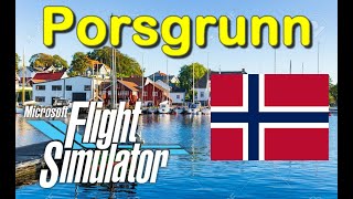 MSFS2020 Norway  Porsgrunn Extension city addon  LINK [upl. by Alexander]