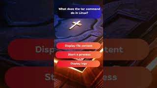What does the tar command do in Linux quiz [upl. by Granlund]