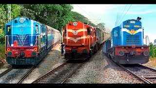 INDIAN RAILWAYS HONKING COMPILATION [upl. by Karly391]